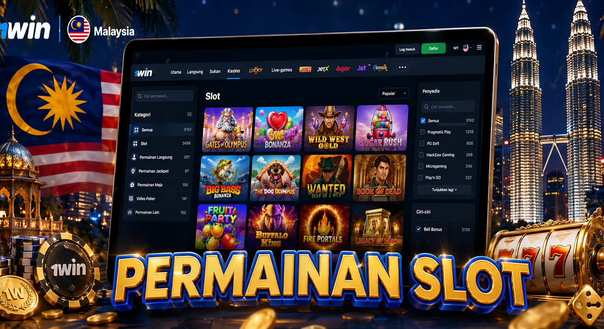 1win permainan slot