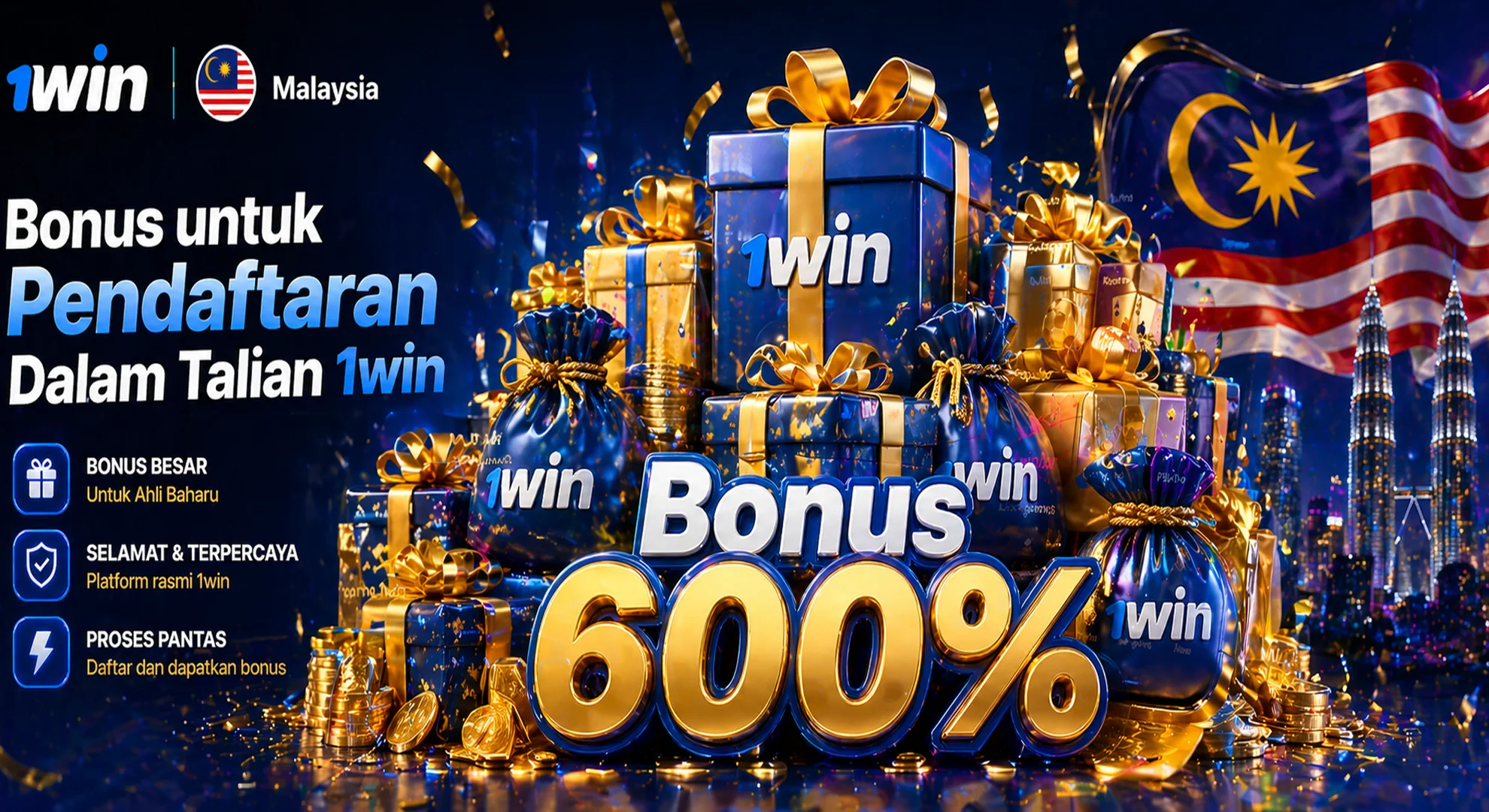 bonus untuk pendaftaran dalam talian 1win