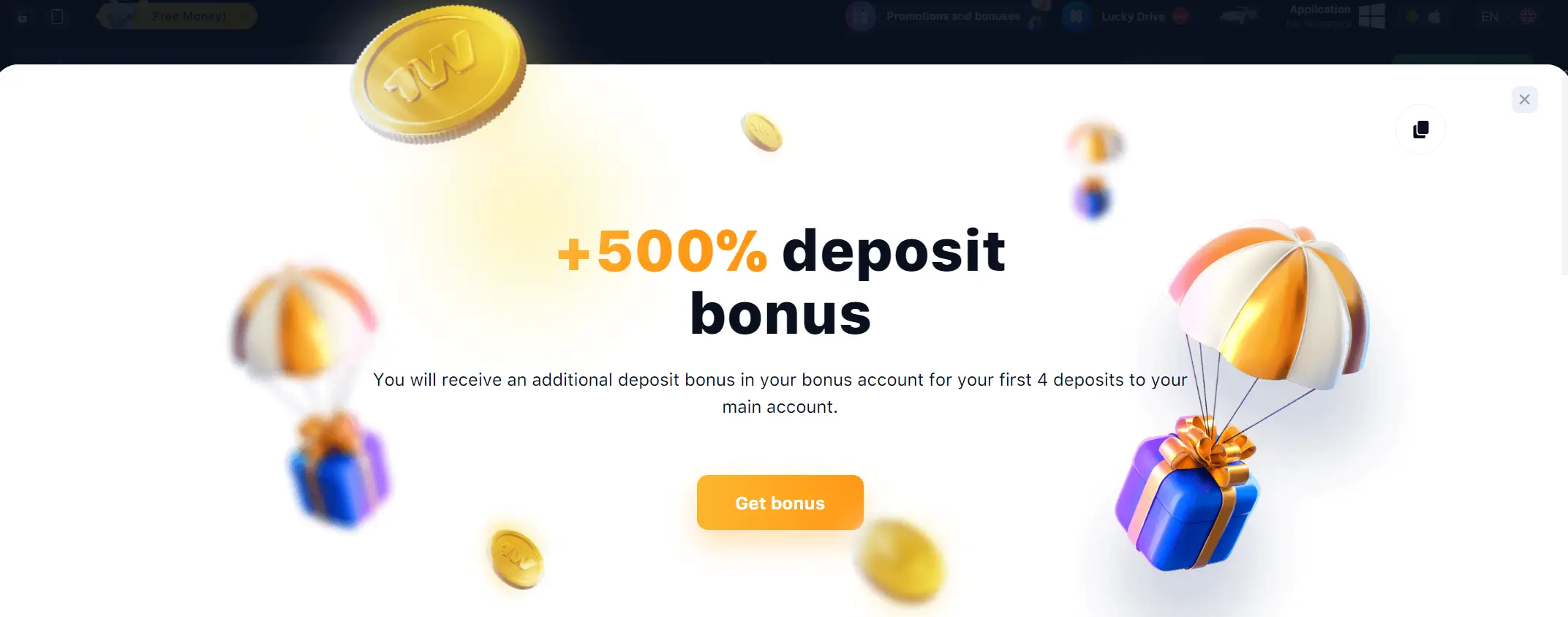 1win Malasya 1st Deposit Bonus